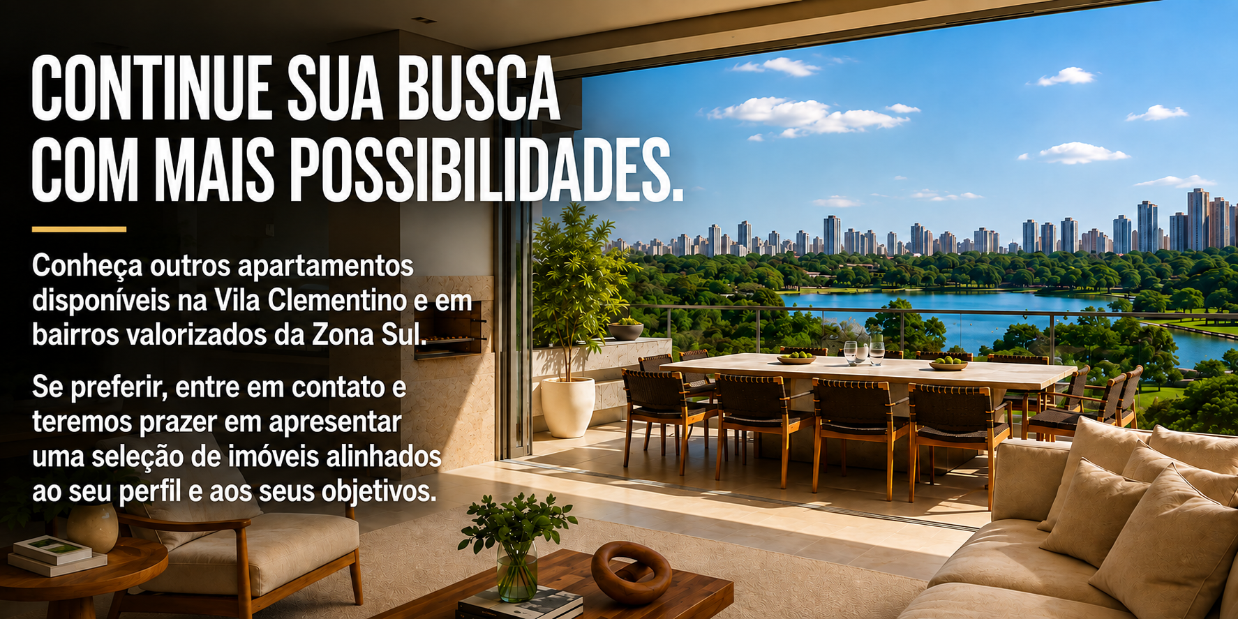 Conheça outros apartamentos na Vila Clementino e imóveis selecionados na Zona Sul de São Paulo