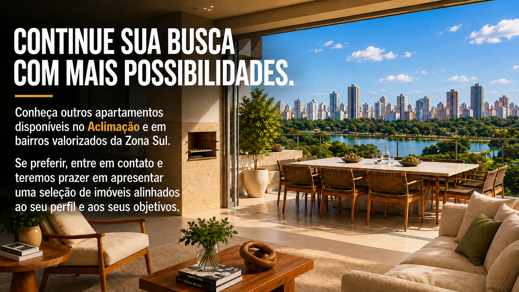 Conheça outros apartamentos na Aclimação e imóveis selecionados na Zona Sul de São Paulo